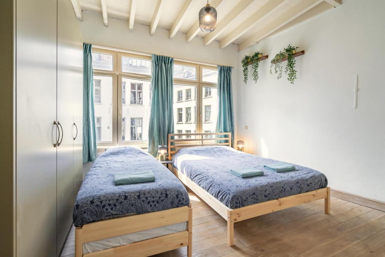 Tempel Triplex & Duplex At Historic Heart Of Antwerp Apartman Kültér fotó