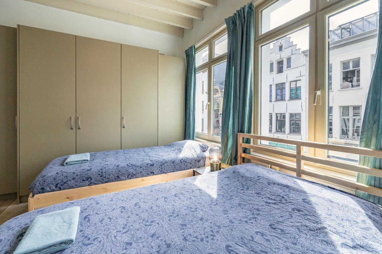 Tempel Triplex & Duplex At Historic Heart Of Antwerp Apartman Kültér fotó