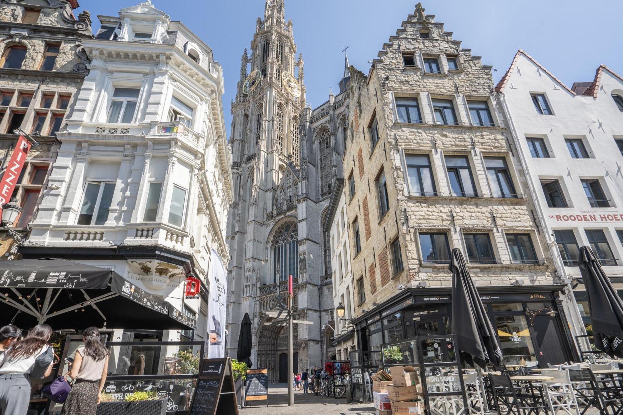 Tempel Triplex & Duplex At Historic Heart Of Antwerp Apartman Kültér fotó