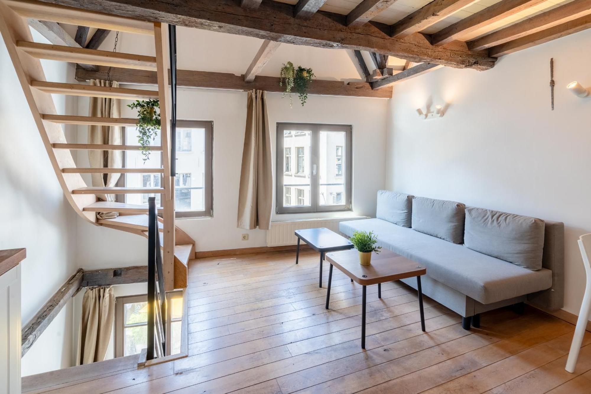 Tempel Triplex & Duplex At Historic Heart Of Antwerp Apartman Kültér fotó