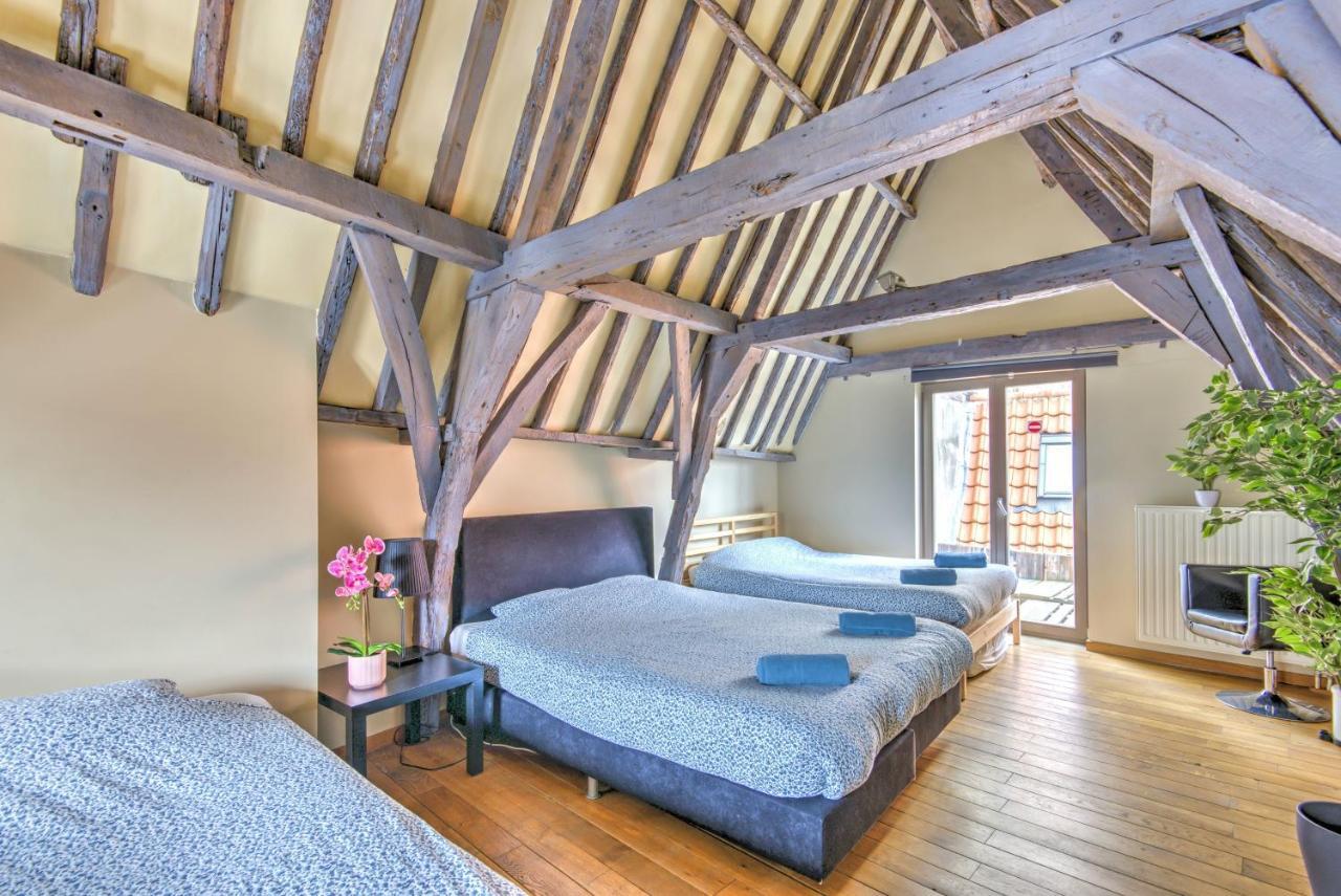Tempel Triplex & Duplex At Historic Heart Of Antwerp Apartman Kültér fotó